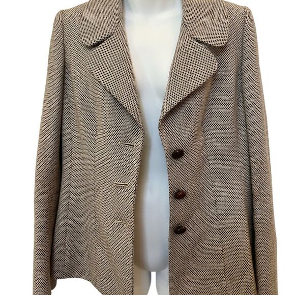 Ellen Tracy wool blazer jacket - Picture 3 of 10